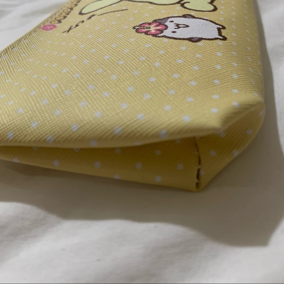 Pompompurin Yellow Pencil Bag with White Polka Dots - Picture 13 of 14